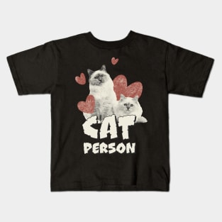 I'm a Cat Person! Kids T-Shirt